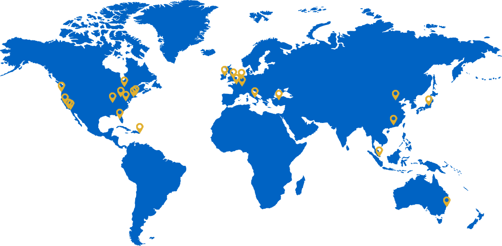 Map of ABE sites