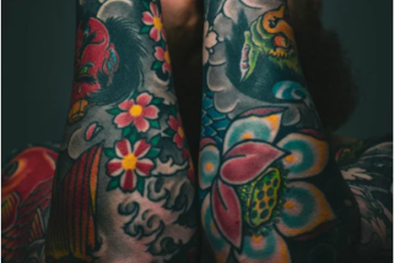 colorful arm tattoos