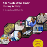 ABE “Tools of the Trade” Literacy Activity cover