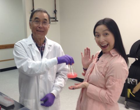 Dr. Ikkanda and Kristina Han