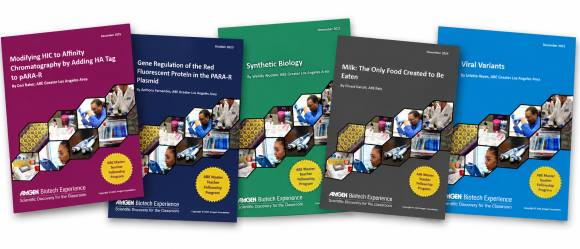 sampling of master teacher fellowship product covers